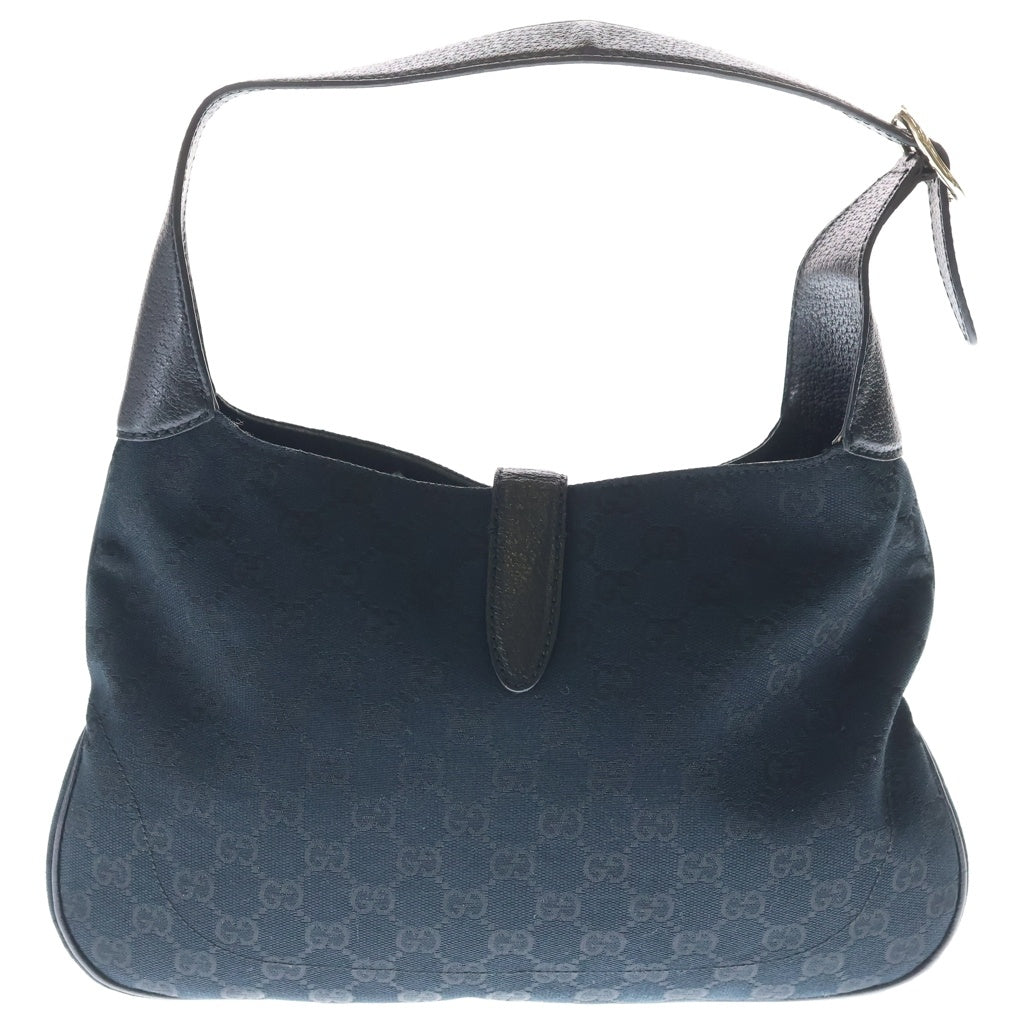 GUCCI(グッチ) GGキャンバス ニュージャッキー キャンバス×レザー ハンドバッグ ワンショルダーバッグ 137335 ブラック レディース