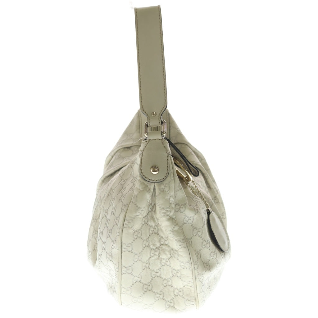 GUCCI(グッチ) グッチシマ スーキー レザー ワンショルダーバッグ トートバッグ 232955 アイボリー レディース
