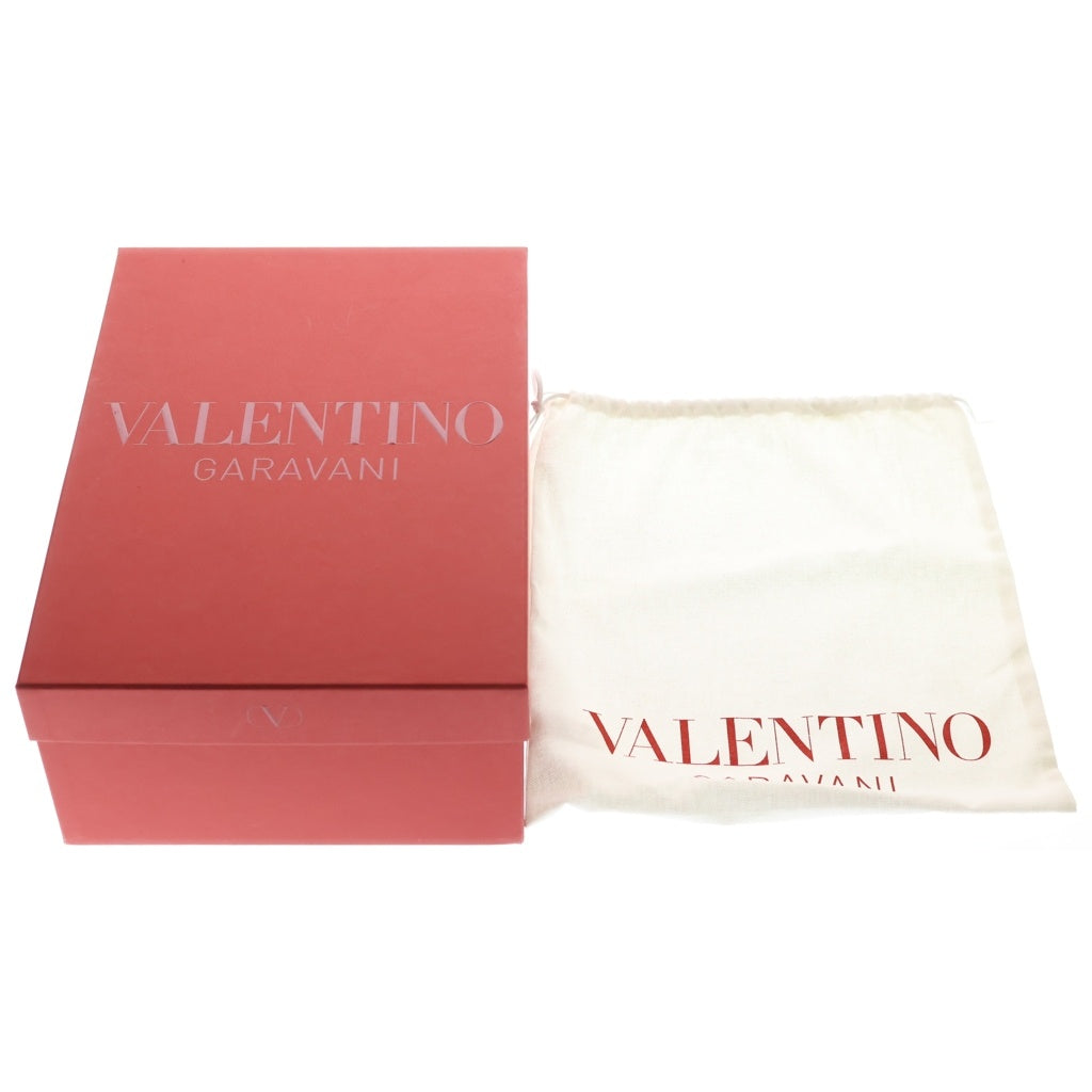 VALENTINO(ヴァレンティノ) Vロゴ シグネチャー コットン ベースボールキャップ 帽子 #60 ブラック