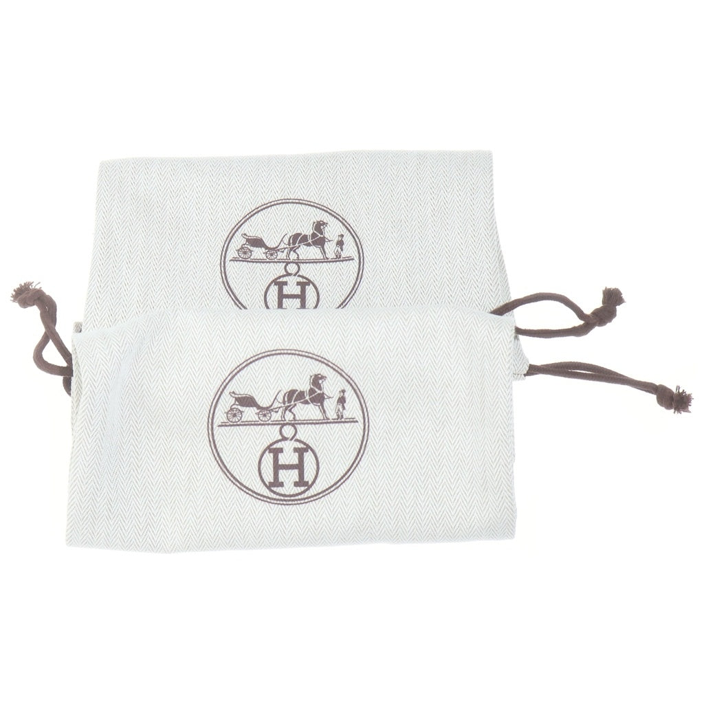 HERMES(エルメス) モカシン コレット レザー ローカットシューズ ローファー ゴールド金具 ブラウン レディース