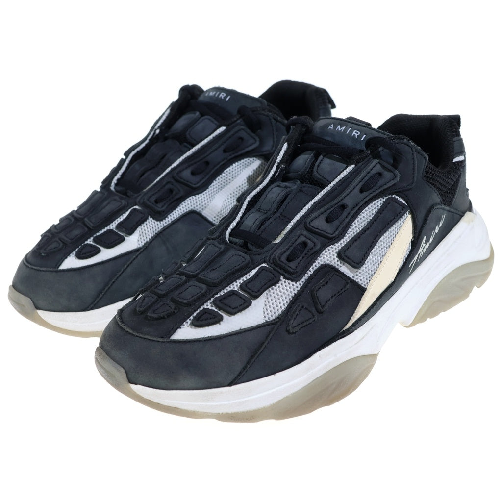 AMIRI(アミリ) Bone Runner ボーンランナー ローカットスニーカー シューズ ブラック PS24MFS011-001