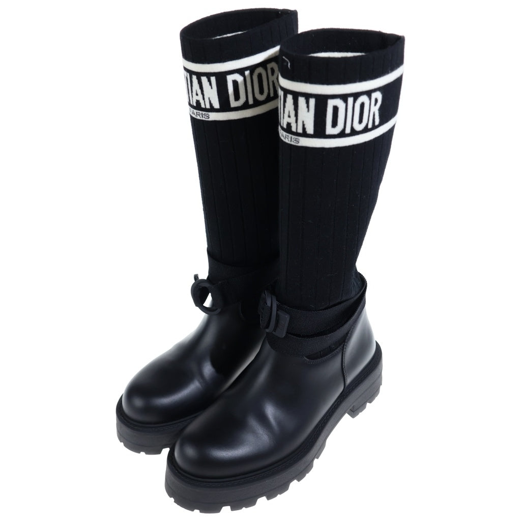 Christian Dior(クリスチャンディオール) D-Major ロングブーツ ブラック #37 レディース