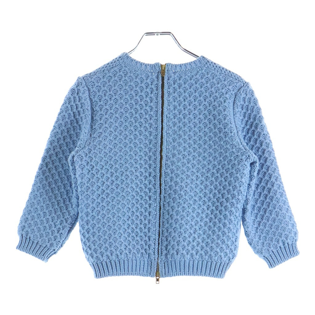 miumiu(ミュウミュウ) バックジップニット ライトブルー #36 レディース
