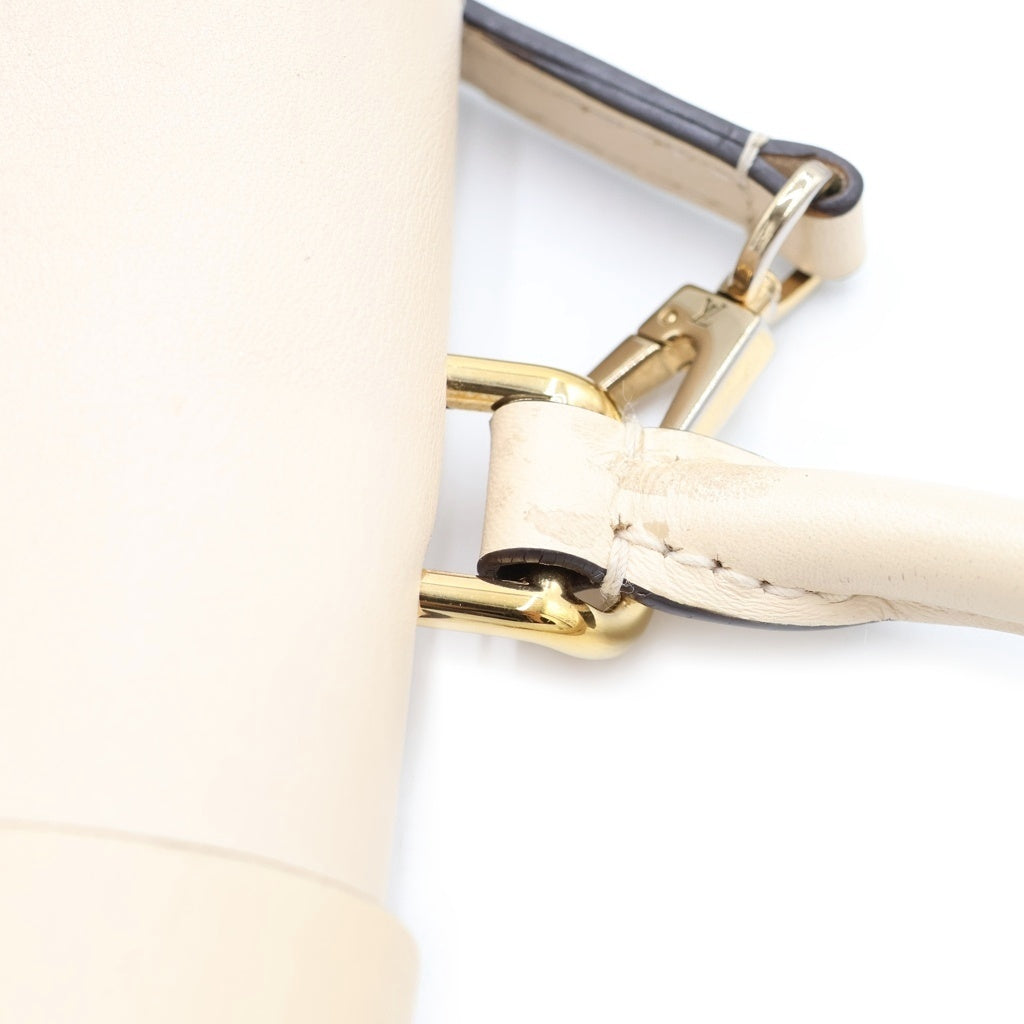 LOUIS VUITTON(ルイヴィトン) モノグラム ロッキーBB PVC レザー ゴールド金具 2WAY ハンドバッグ ショルダーバッグ M44653 ブラウン/クレーム アイボリー レディース