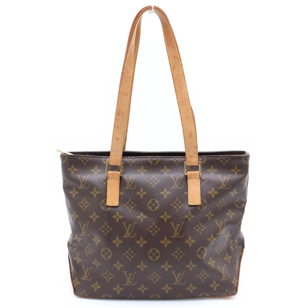 LOUIS VUITTON(ルイヴィトン) モノグラム カバピアノ PVC レザー トートバッグ ハンドバッグ M51148 ブラウン レディース