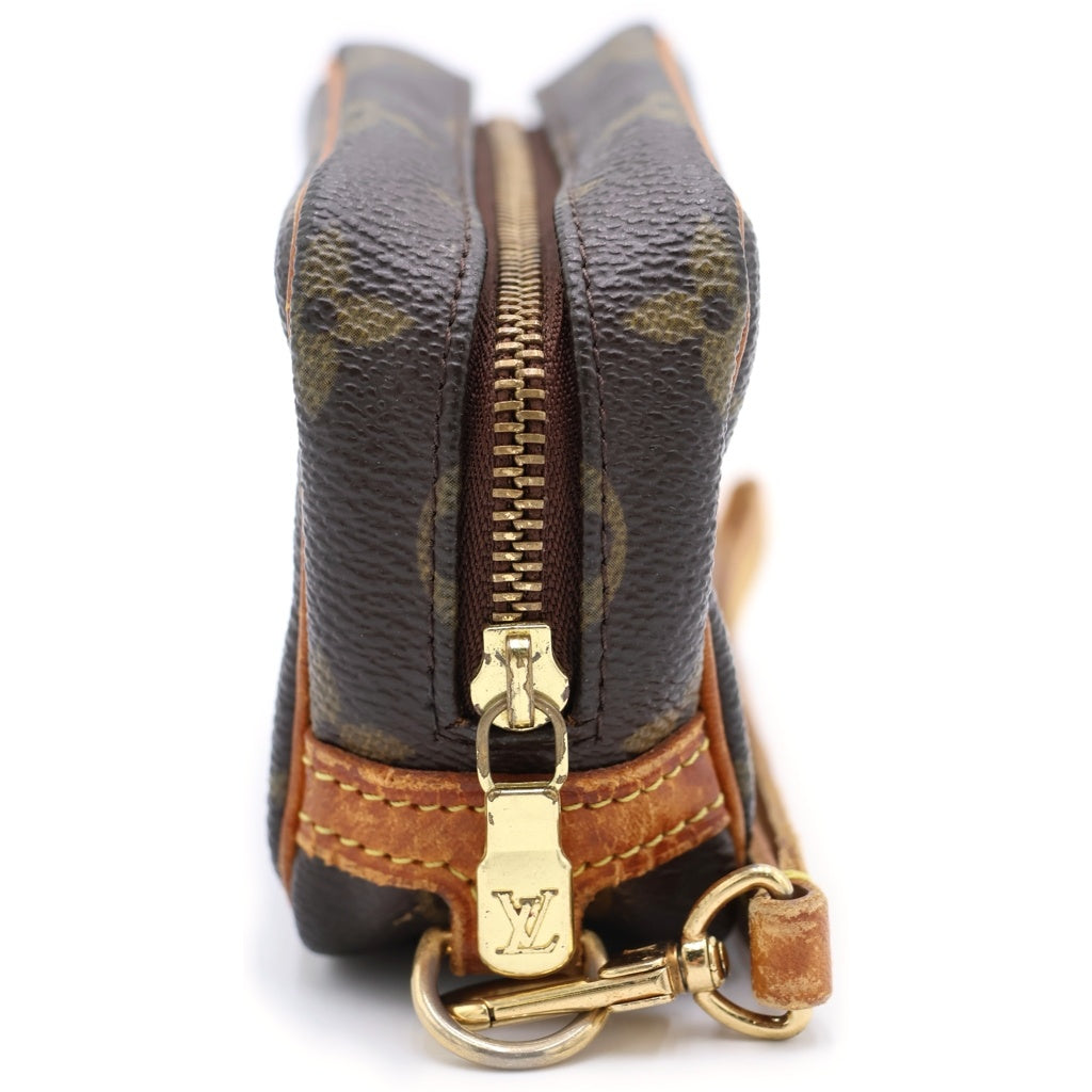 LOUIS VUITTON(ルイヴィトン) モノグラム トゥルース ワピティ PVC レザー ポーチ マルチケース 小物入れ M58030 ブラウン