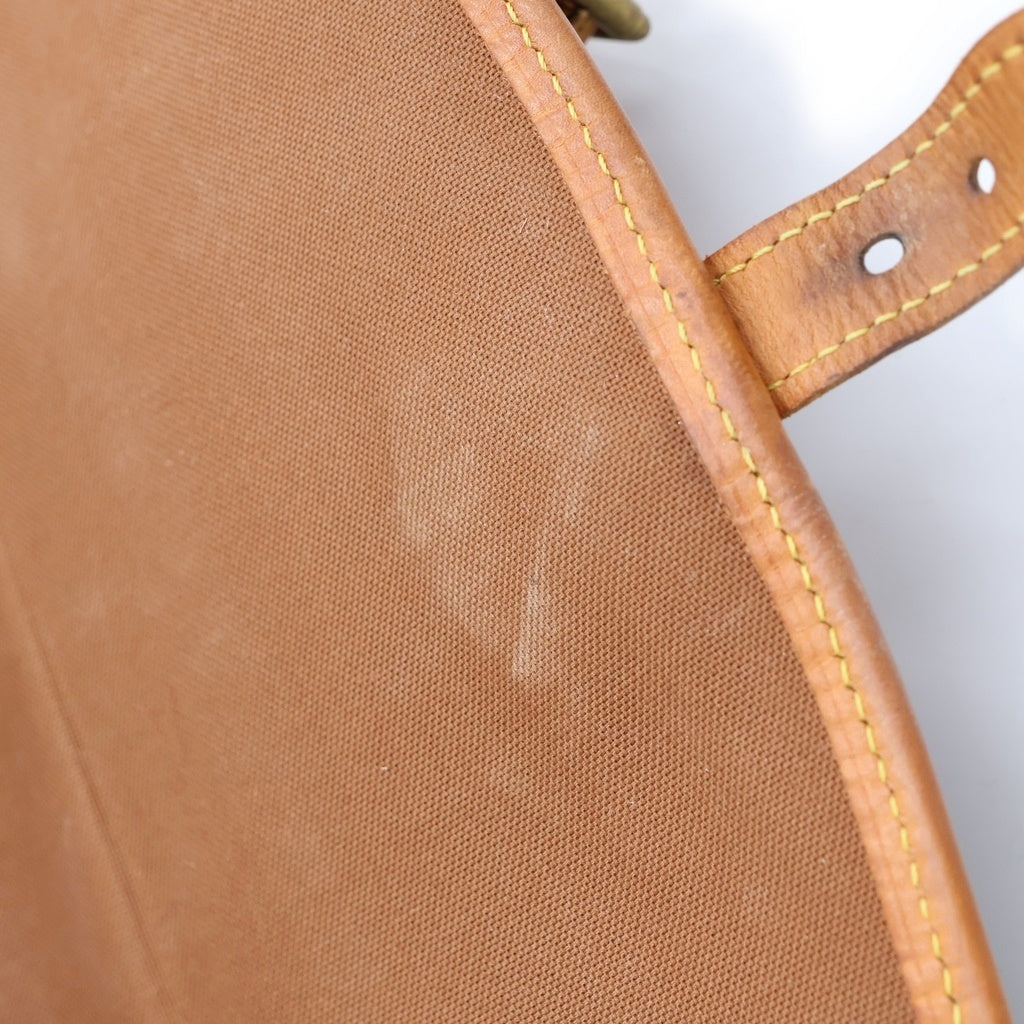 LOUIS VUITTON(ルイヴィトン) モノグラム ソローニュ ショルダーバッグ ブラウン レザー×PVC M42250 ゴールド金具 レディース