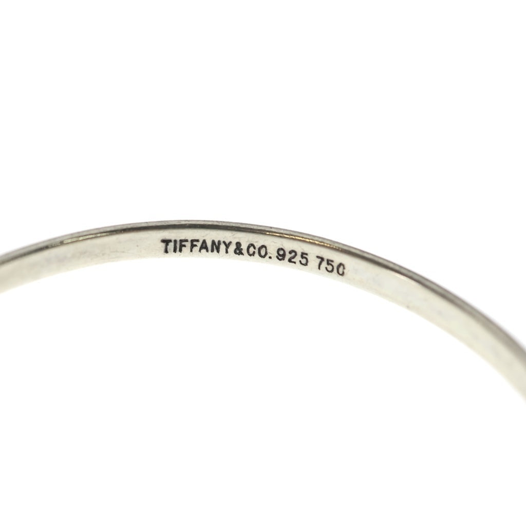 TIFFANY & Co.(ティファニー) ノット バングル ブレスレット Ag925/K18YG シルバー/イエローゴールド レディース