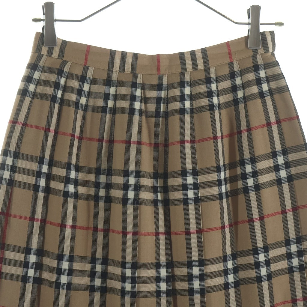 BURBERRYS(バーバリーズ) ノバチェック ロングスカート ベージュ FX002-592 レディース