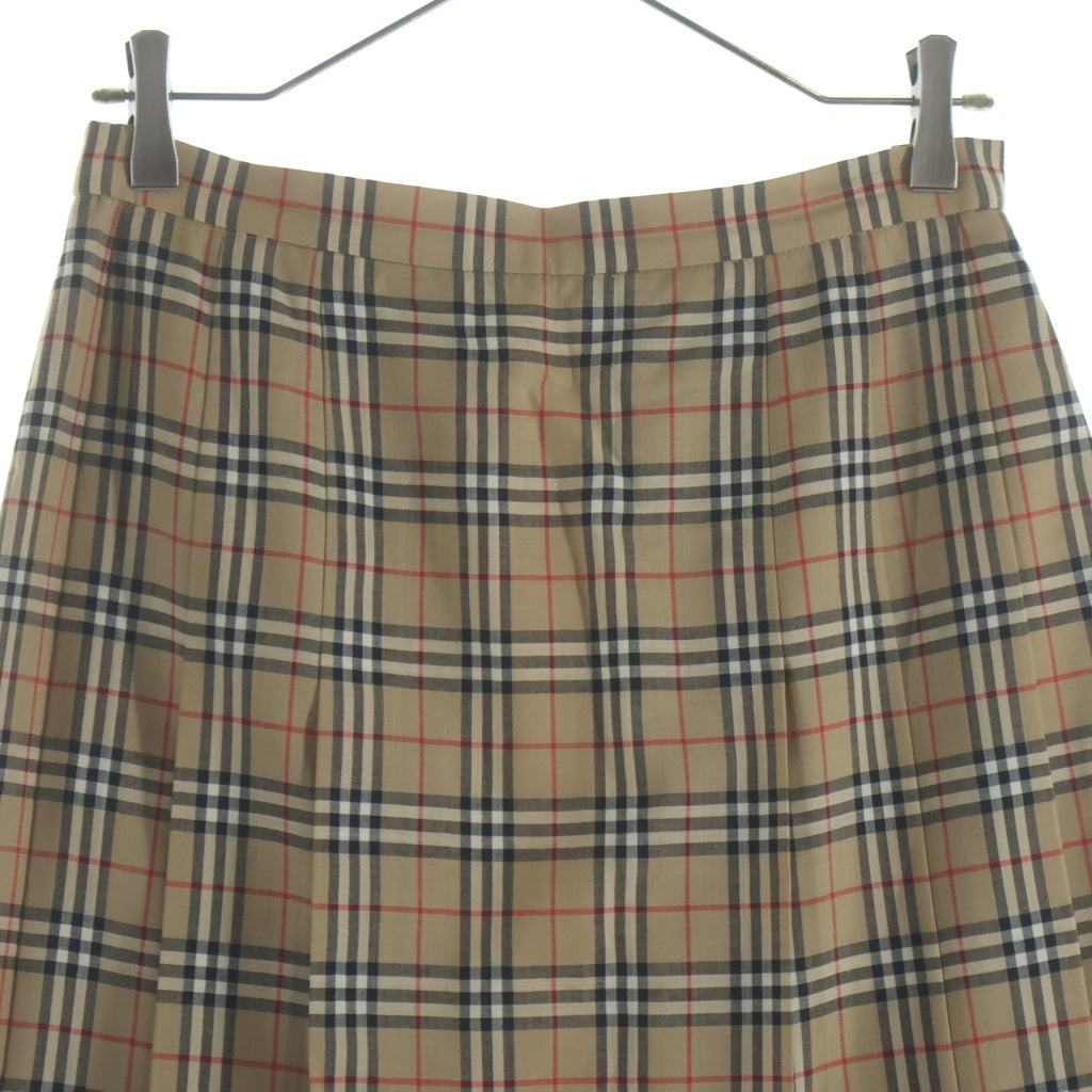 BURBERRYS(バーバリーズ) ノバチェック ロングスカート ベージュ #42 FXA21-036 レディース