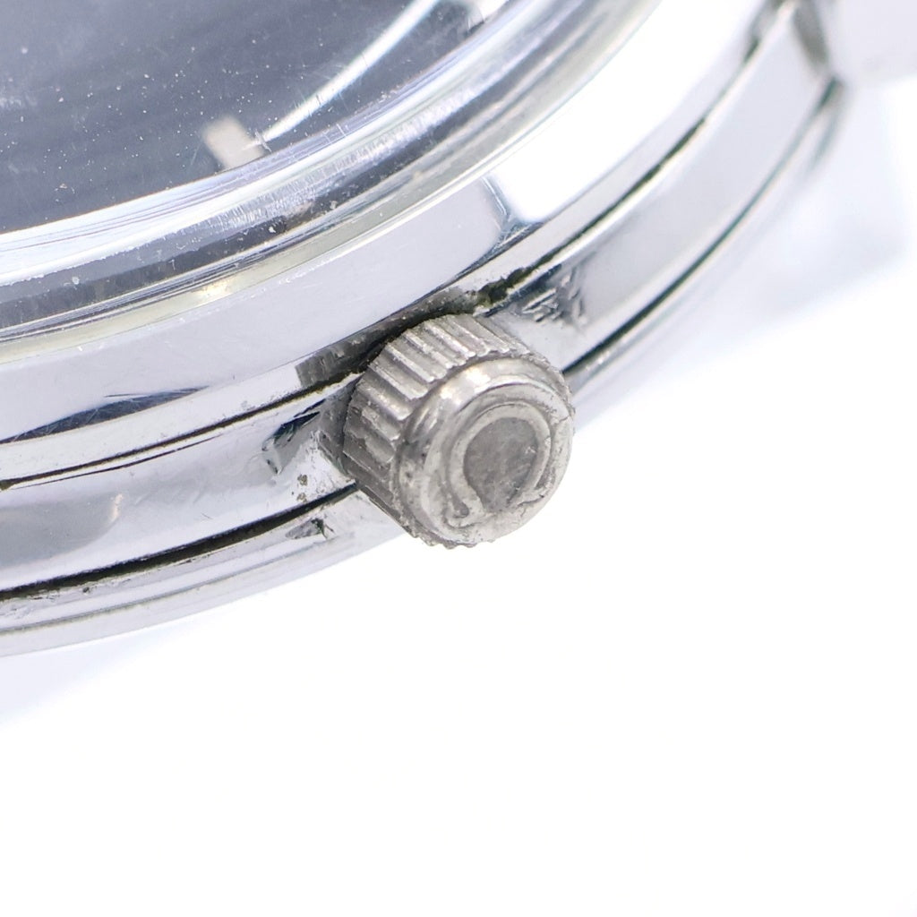 OMEGA(オメガ) シーマスター 黒文字盤 SS/手巻き ステンレス ヴィンテージ 腕時計 2759-10