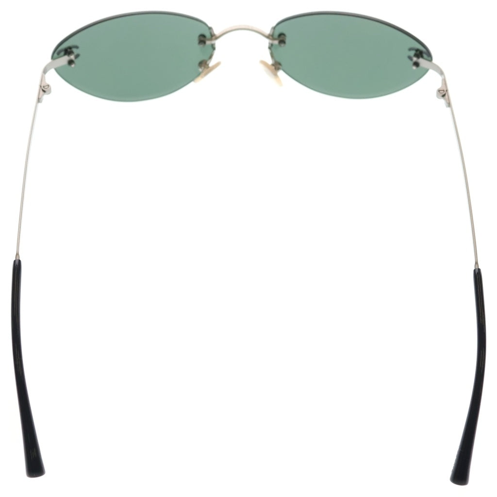 CHANEL(シャネル) ココマーク サングラス リムレス グリーンレンズ 53□19 レディース