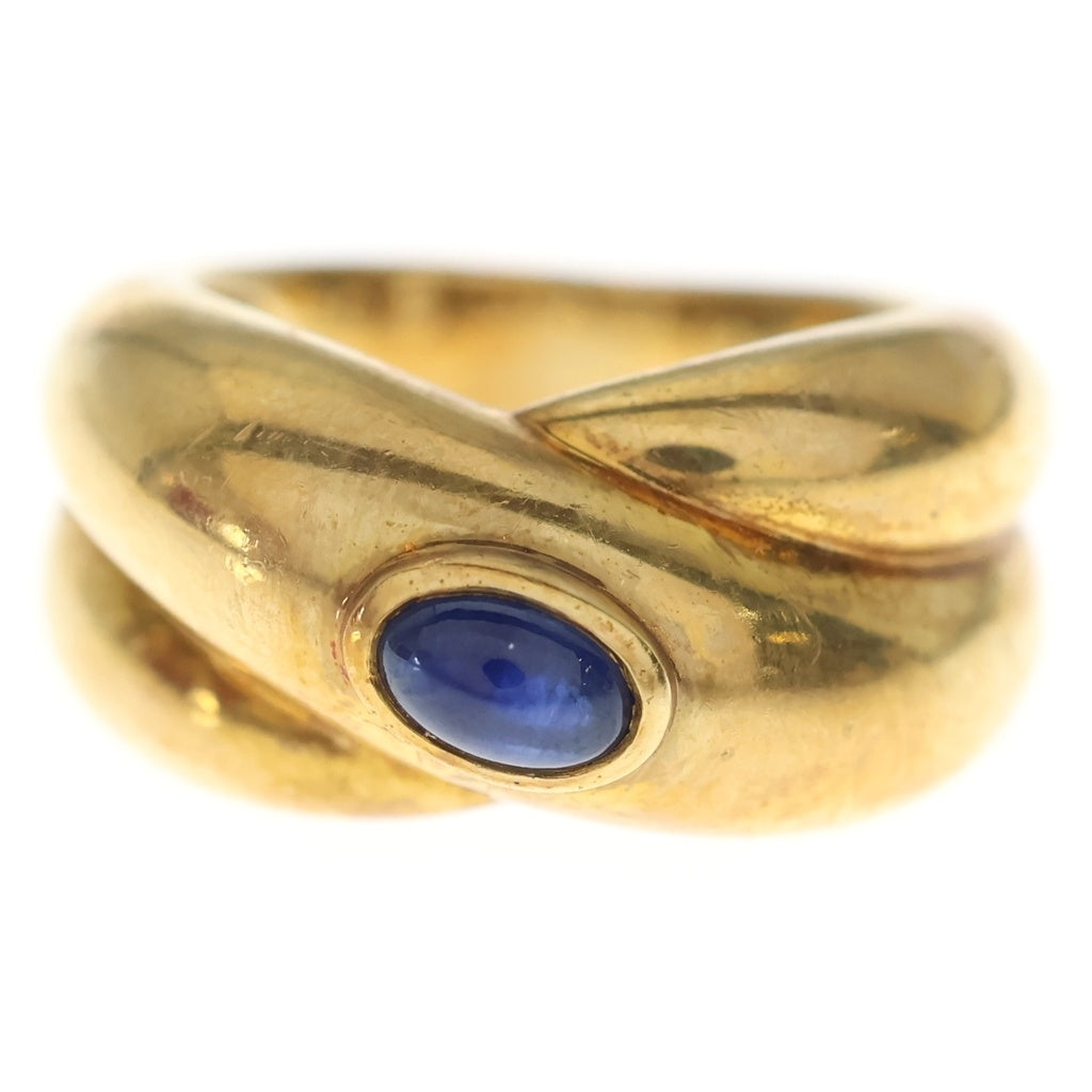 Cartier(カルティエ) コリゼ リング 指輪 サファイア Au750YG イエローゴールド
