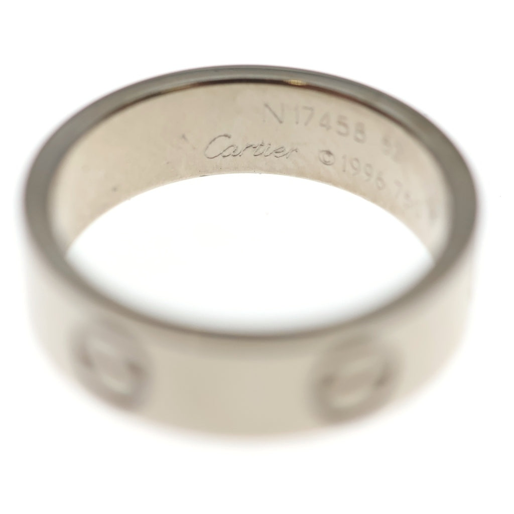 Cartier(カルティエ) ラブリング ホワイトゴールド 750WG #52 レディース