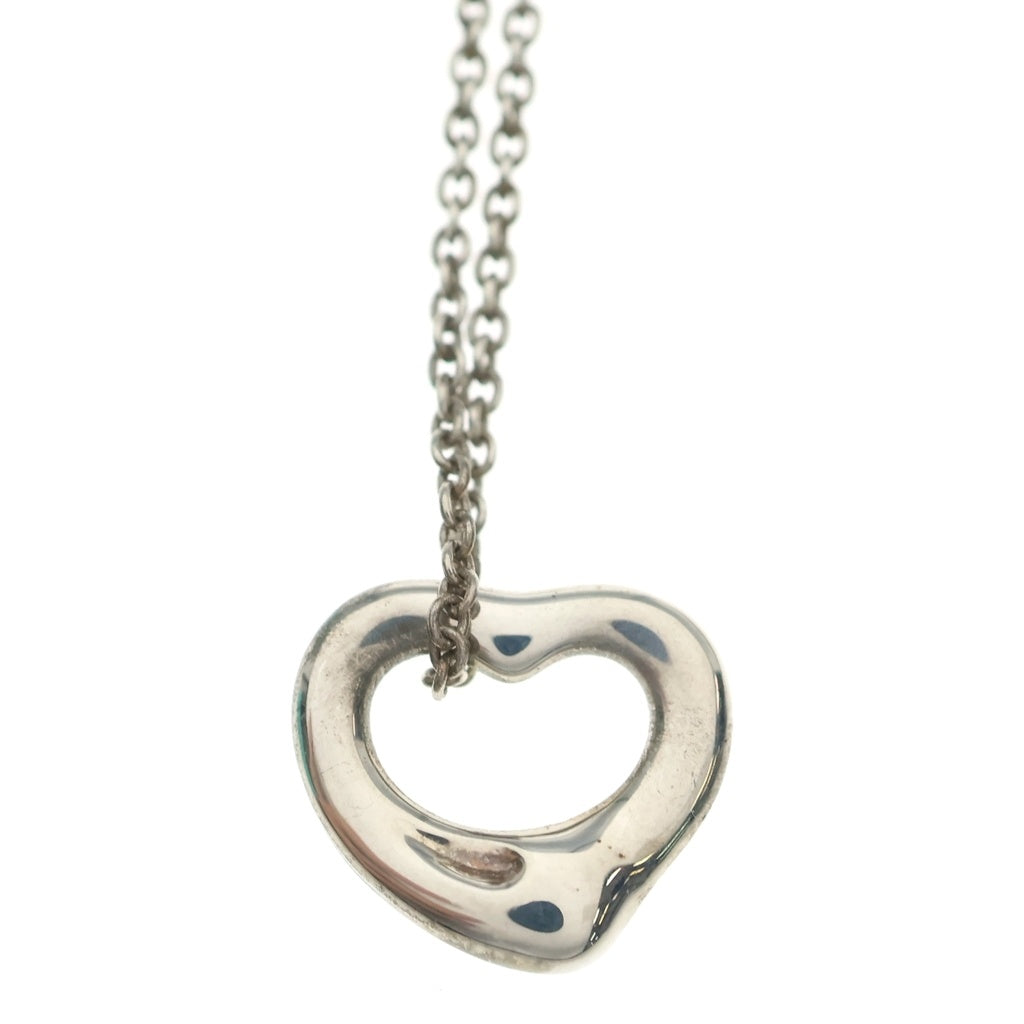 TIFFANY & Co.(ティファニー) オープンハート ネックレス ペンダント チェーン シルバー SV925 レディース