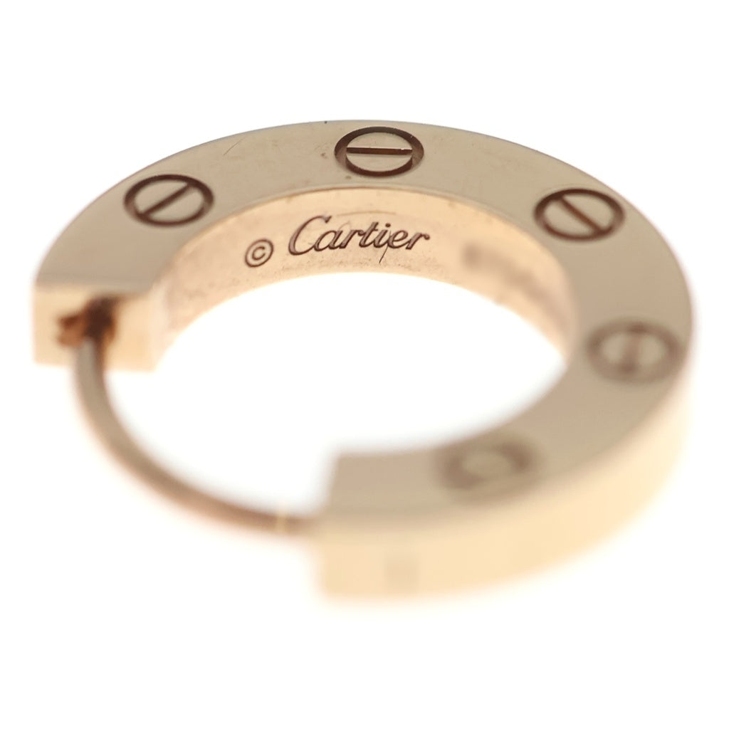 Cartier(カルティエ) ラブ シングルピアス ピンクゴールド Au750PG レディース