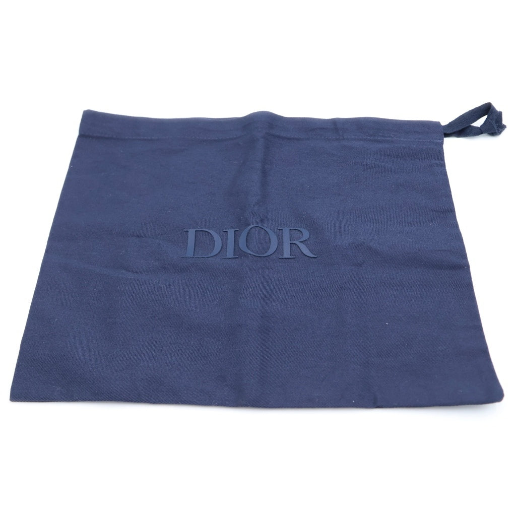 DIOR(ディオール) サドル マグネットカードホルダー カードケース ブラック レザー