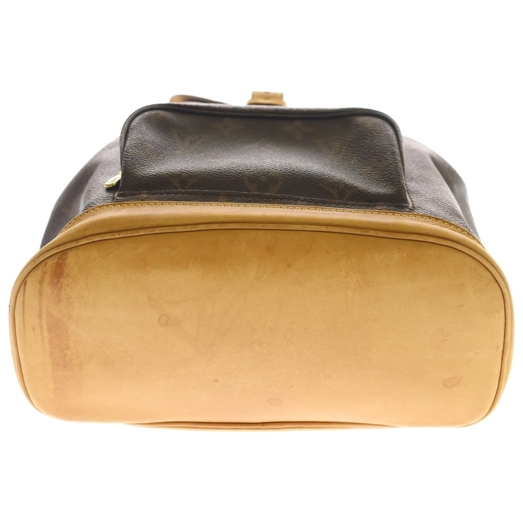LOUIS VUITTON(ルイヴィトン) モノグラム モンスリMM PVC レザー バックパック リュックサック ブラウン M51136 レディース