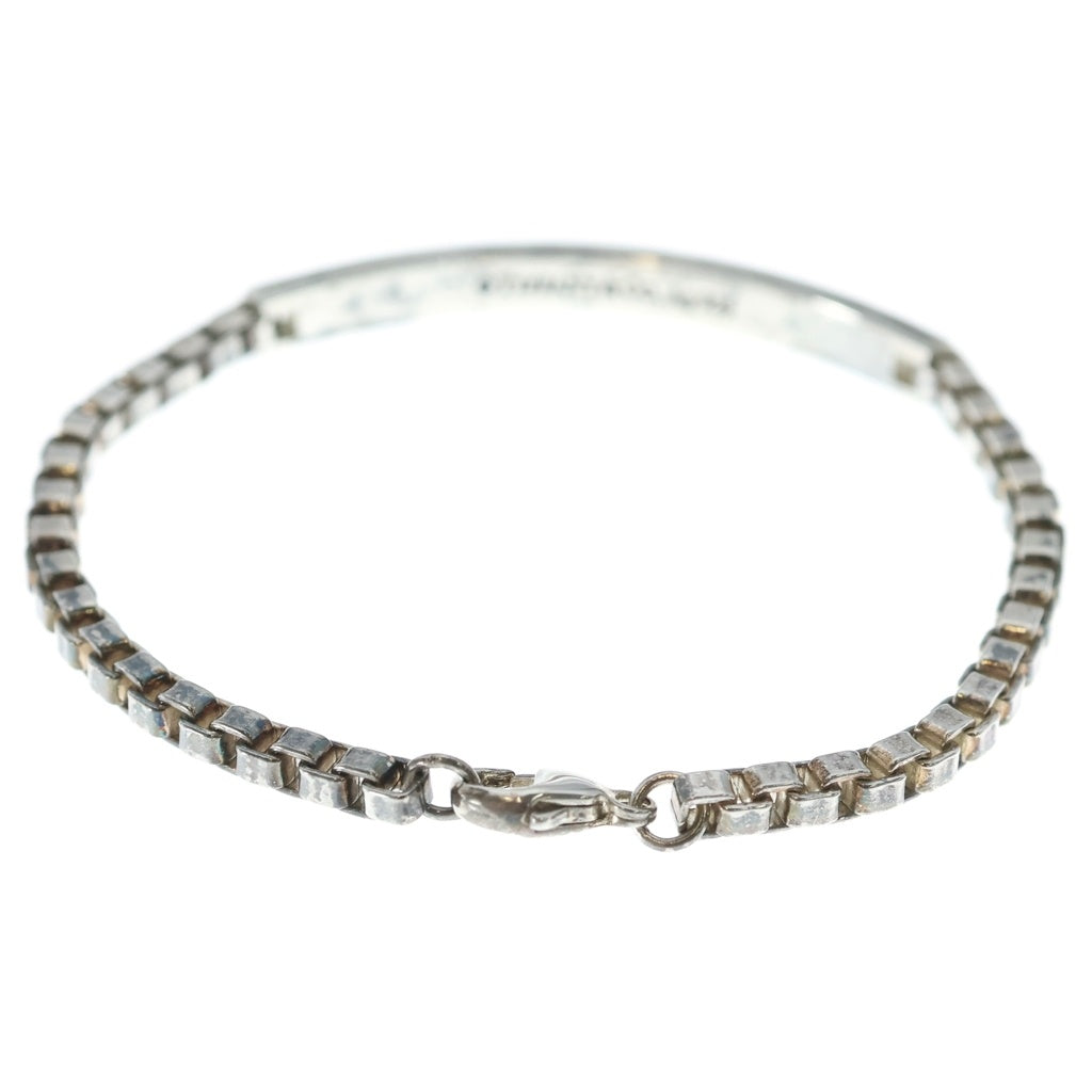 TIFFANY & Co.(ティファニー) ベネチアン リンク ID チェーン ブレスレット シルバー レディース