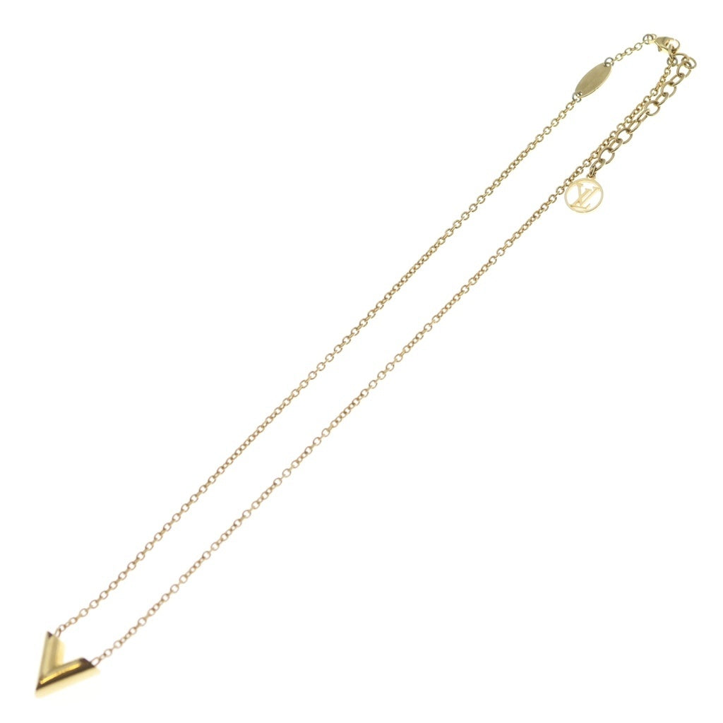 LOUIS VUITTON(ルイヴィトン) エッセンシャルV ネックレス ゴールド M61083 レディース