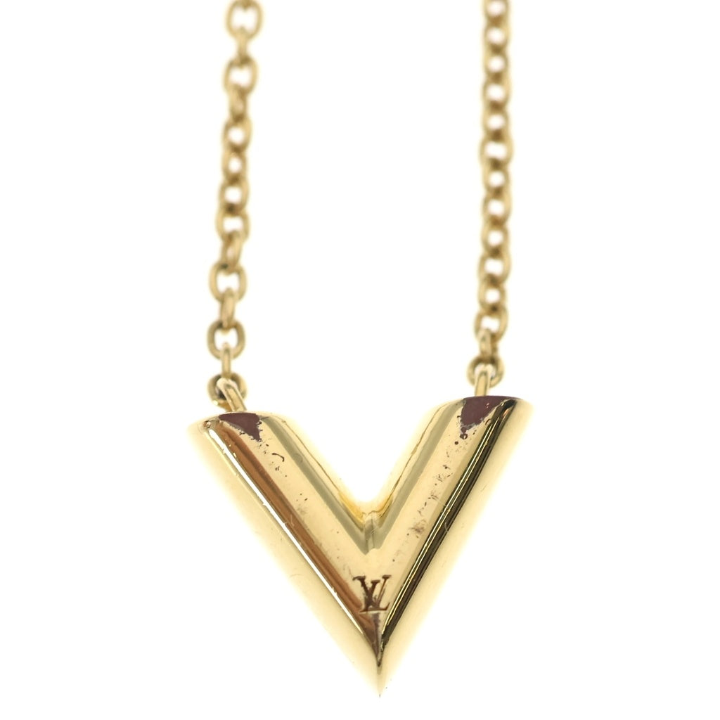 LOUIS VUITTON(ルイヴィトン) エッセンシャルV ネックレス ゴールド M61083 レディース