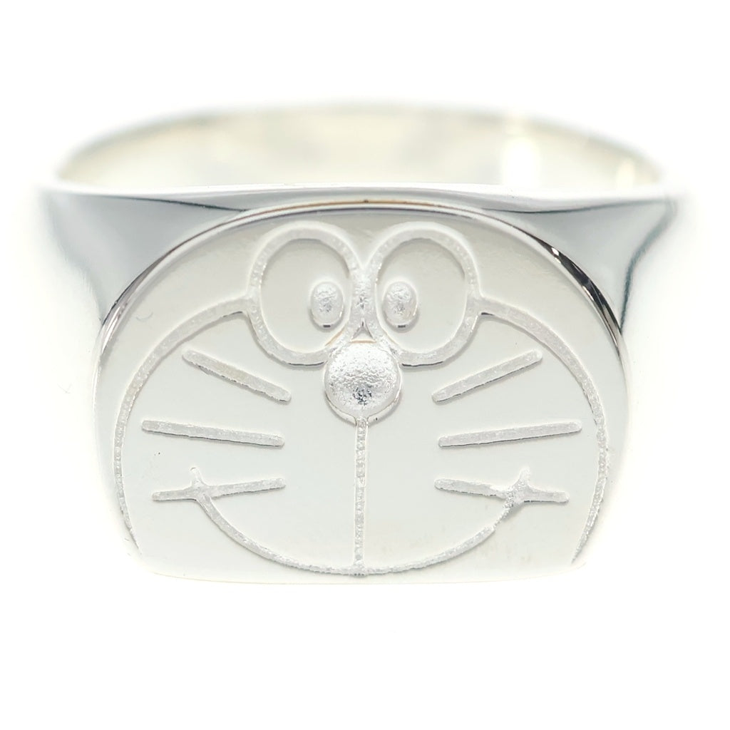 Ground Y(グラウンドワイ) ×FUJIKO・F・FUJIO 90周年記念コレクション DORAEMON FACE RING ドラえもん フェイスリング シルバー