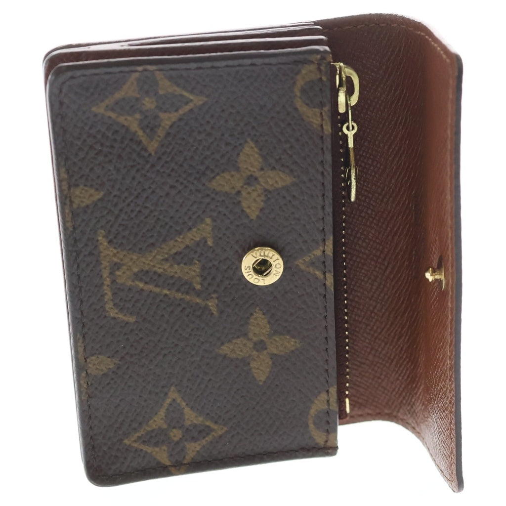 LOUIS VUITTON(ルイヴィトン) モノグラム ポルトモネ・アコルディオン PVC コインケース 財布 ブラウン M58007 レディース