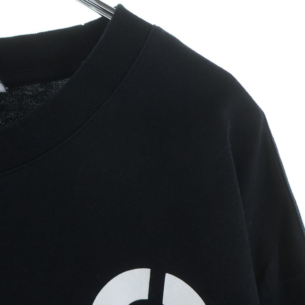 KENZO(ケンゾー) ロゴ プリントロングスリーブTシャツ ブラック #S