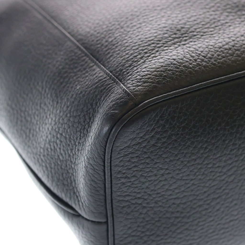 LOEWE(ロエベ) フスタ トートバッグ ハンドバッグ ブラック レザー レディース