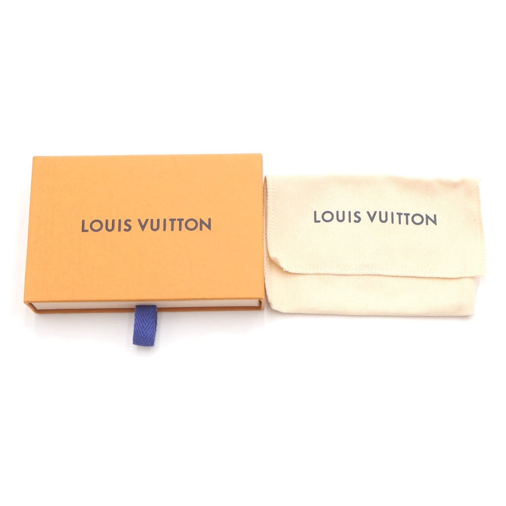 LOUIS VUITTON(ルイヴィトン) ポルトクレ・イリュストレ モノグラム ジャイアントリゾートオキナワ キーホルダー ブルー/ピンク M68510 レディース