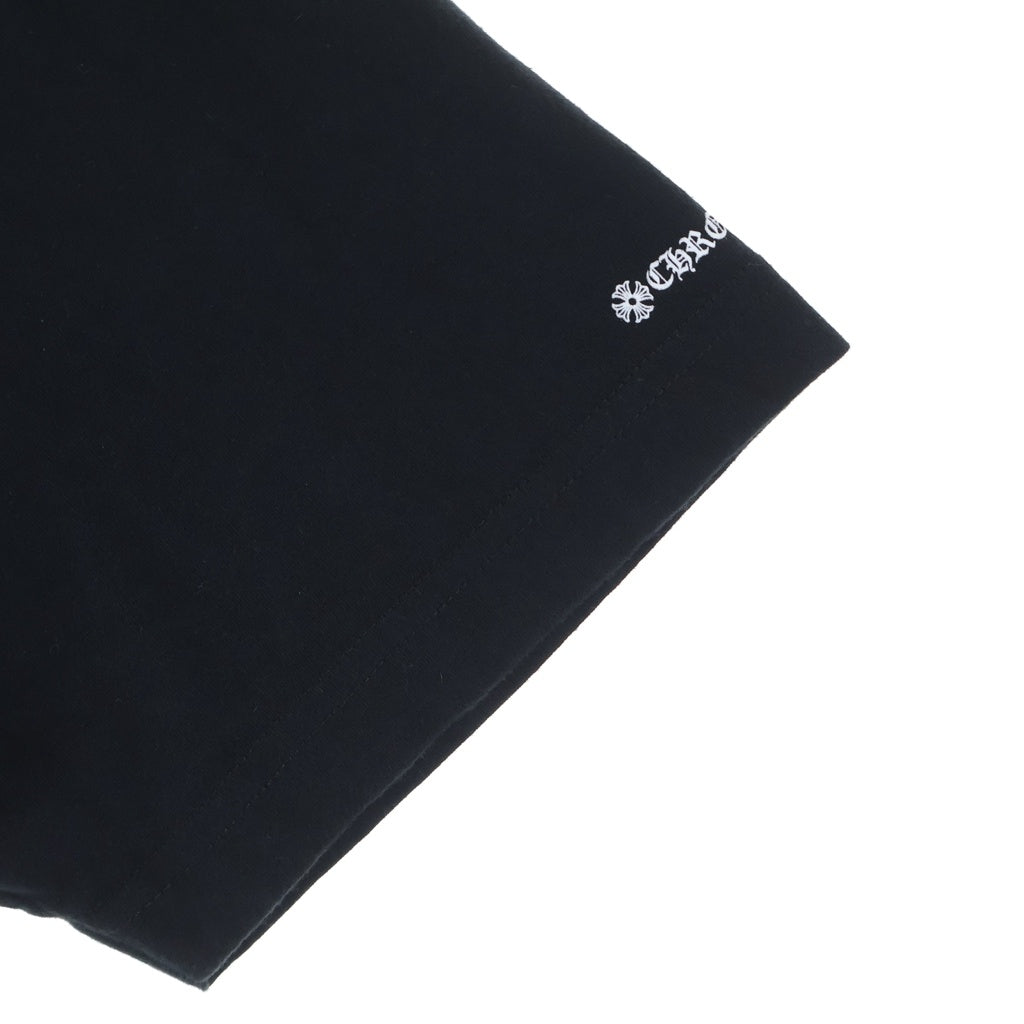 CHROME HEARTS(クロムハーツ) CH T-SHIRT バックホースシュープリント 半袖Tシャツ カットソー ブラック