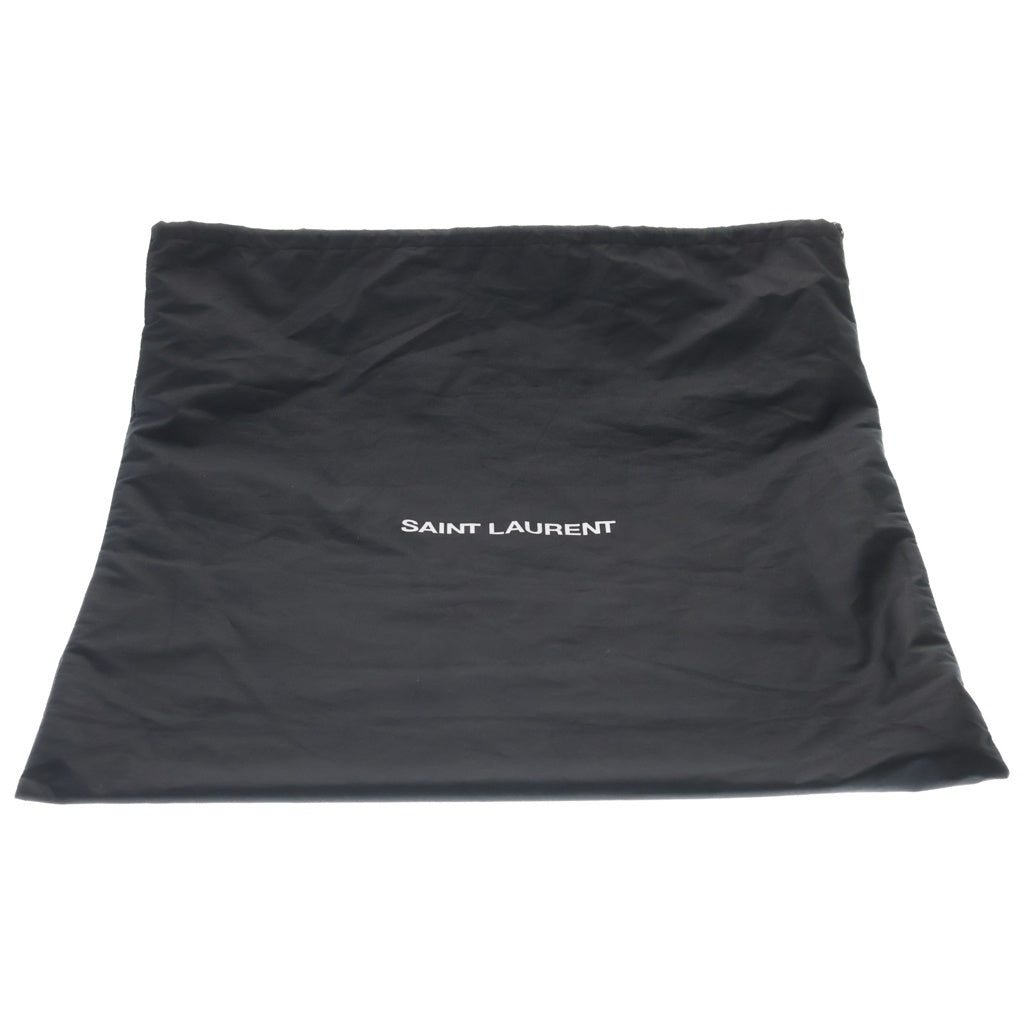 SAINT LAURENT PARIS(サンローランパリ) パファー トートバッグ ハンドバッグ ブラック ナイロン 756269 レディース