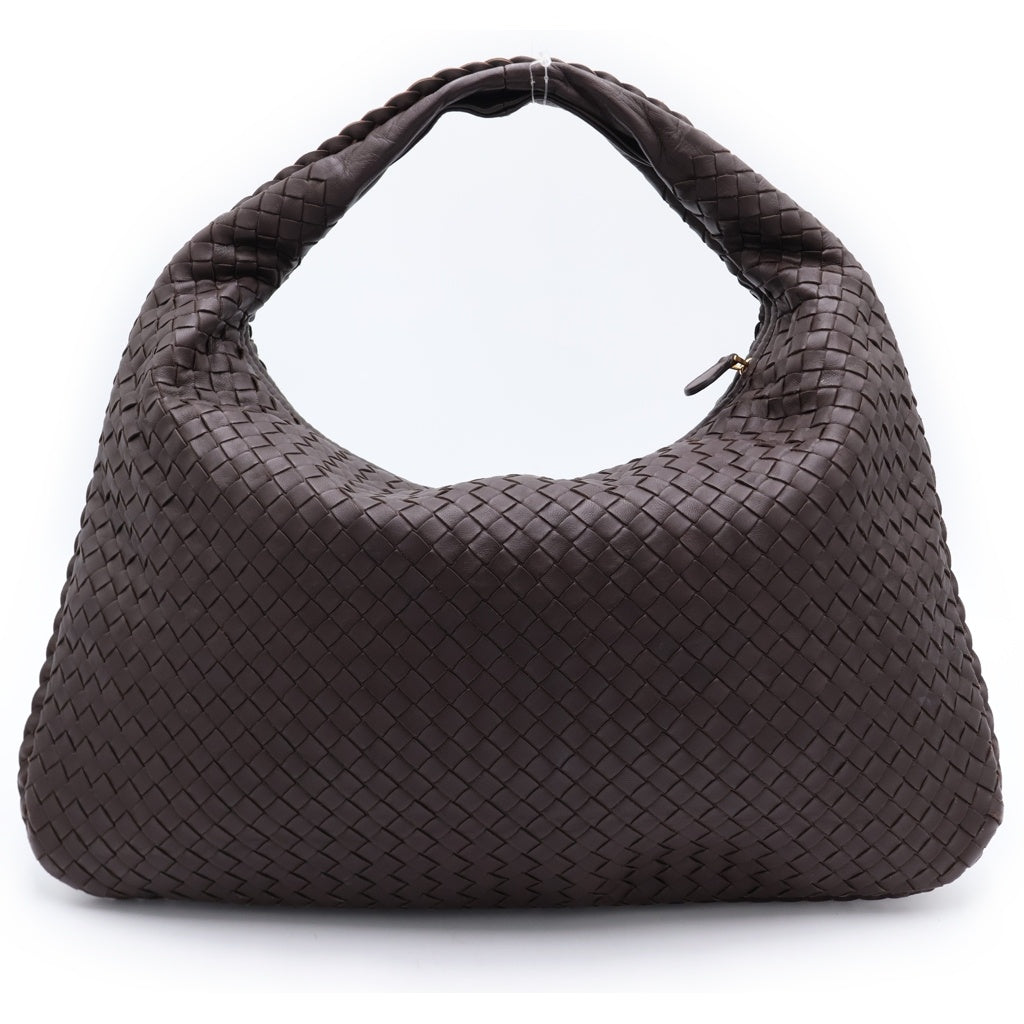 BOTTEGA VENETA(ボッテガヴェネタ) イントレチャート ホーボー ワンショルダーバッグ トートバッグ ハンドバッグ ブラウン レザー レディース