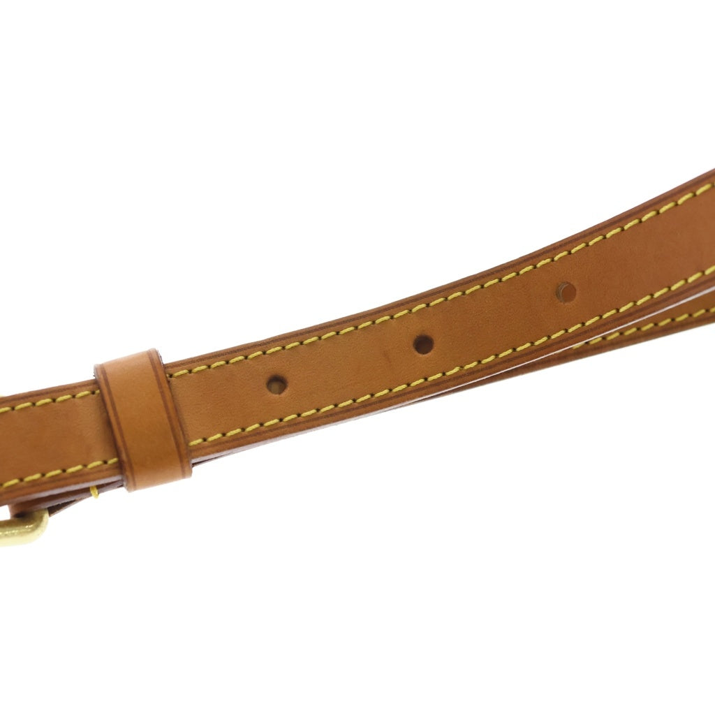 LOUIS VUITTON(ルイヴィトン) モノグラム オデオンPM ショルダーバッグ ポシェット ブラウン レザー×PVC M56390 ゴールド金具 レディース