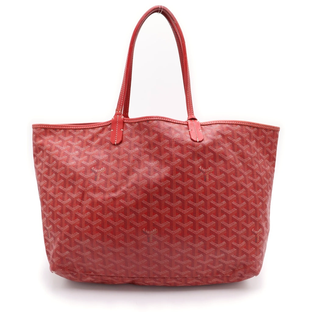 GOYARD(ゴヤール) サンルイPM トートバッグ ハンドバッグ レッド PVC レディース