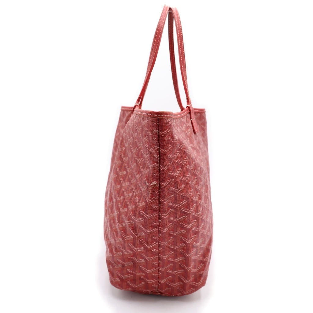 GOYARD(ゴヤール) サンルイPM トートバッグ ハンドバッグ レッド PVC レディース
