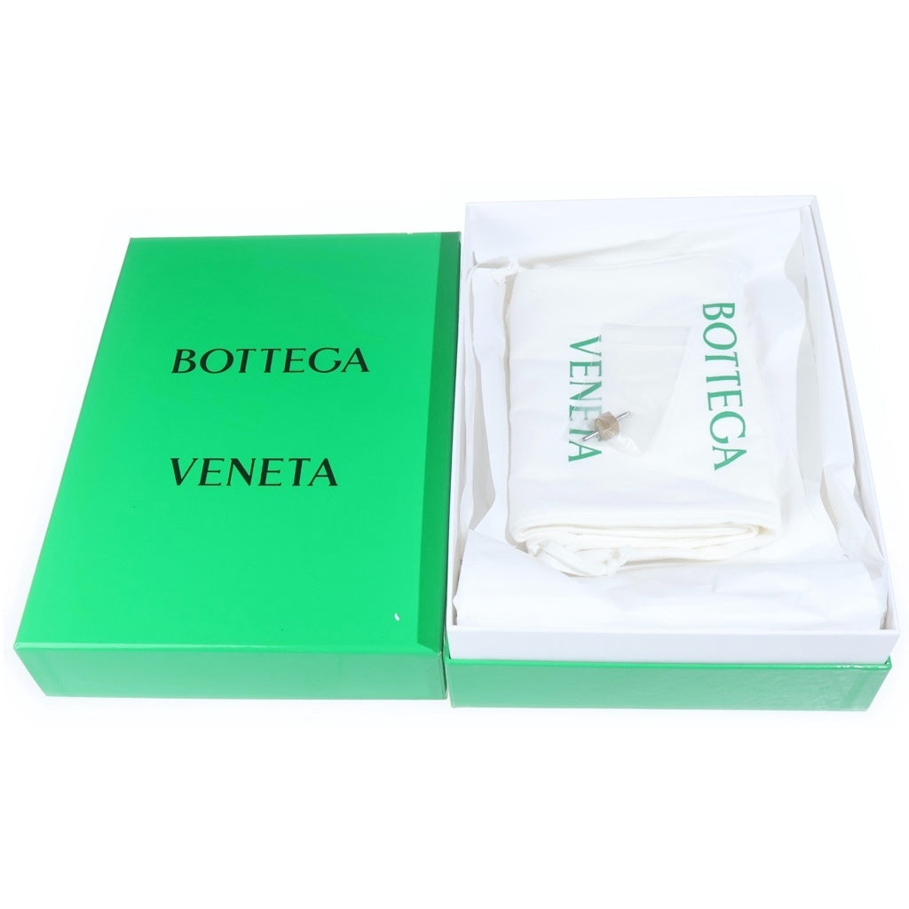 BOTTEGA VENETA(ボッテガヴェネタ) レザーヒールサンダル アイボリー #34 1/2 レディース