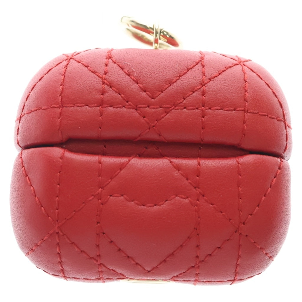 Christian Dior(クリスチャンディオール) レディディオール レザー Air Pods Pro エアポッズ プロ ケース レッド レディース