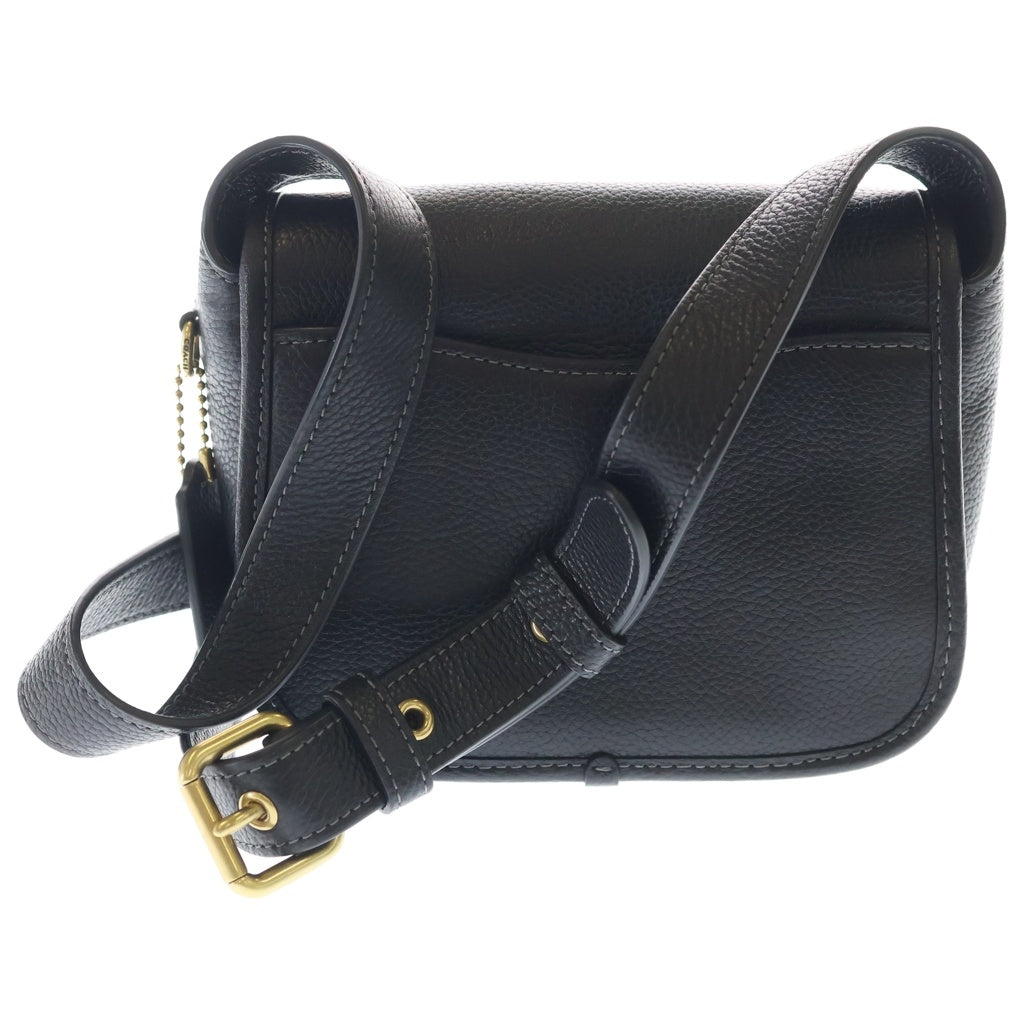 COACH(コーチ) タビー ショルダーバッグ ミニバッグ ブラック レザー CJ846 ゴールド金具 レディース