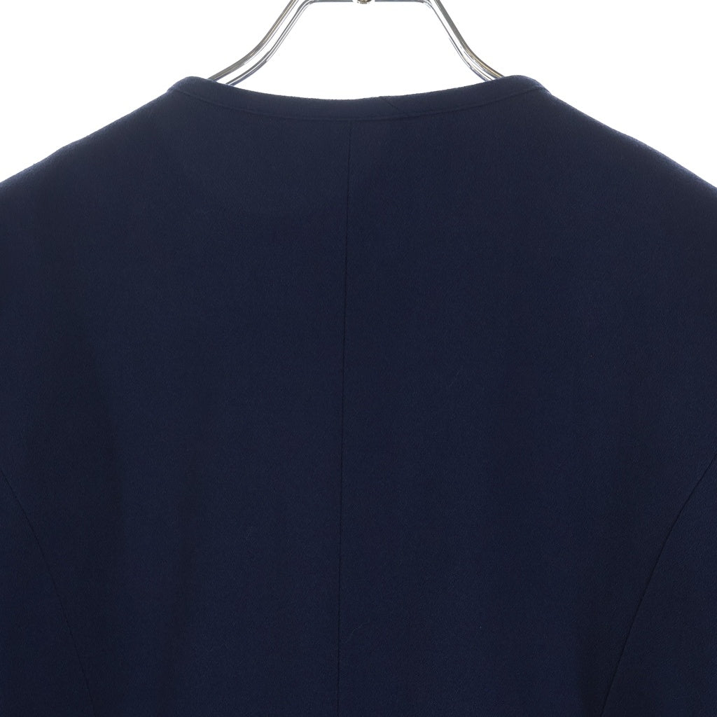 VALENTINO(ヴァレンティノ) ノーカラージャケット ブルー #40 レディース