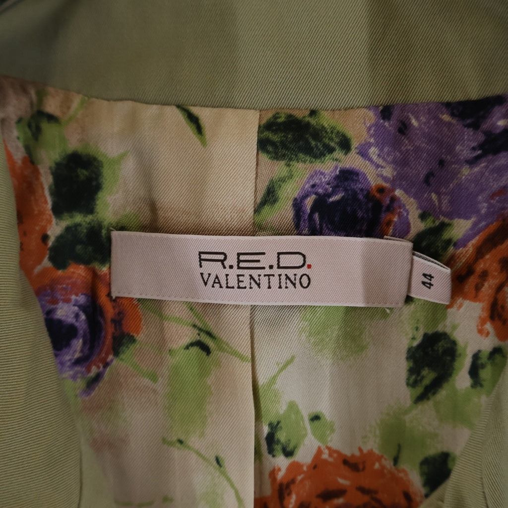 RED VALENTINO(レッド ヴァレンティノ) ハーフコート ライトジャケット カーキ #44 レディース