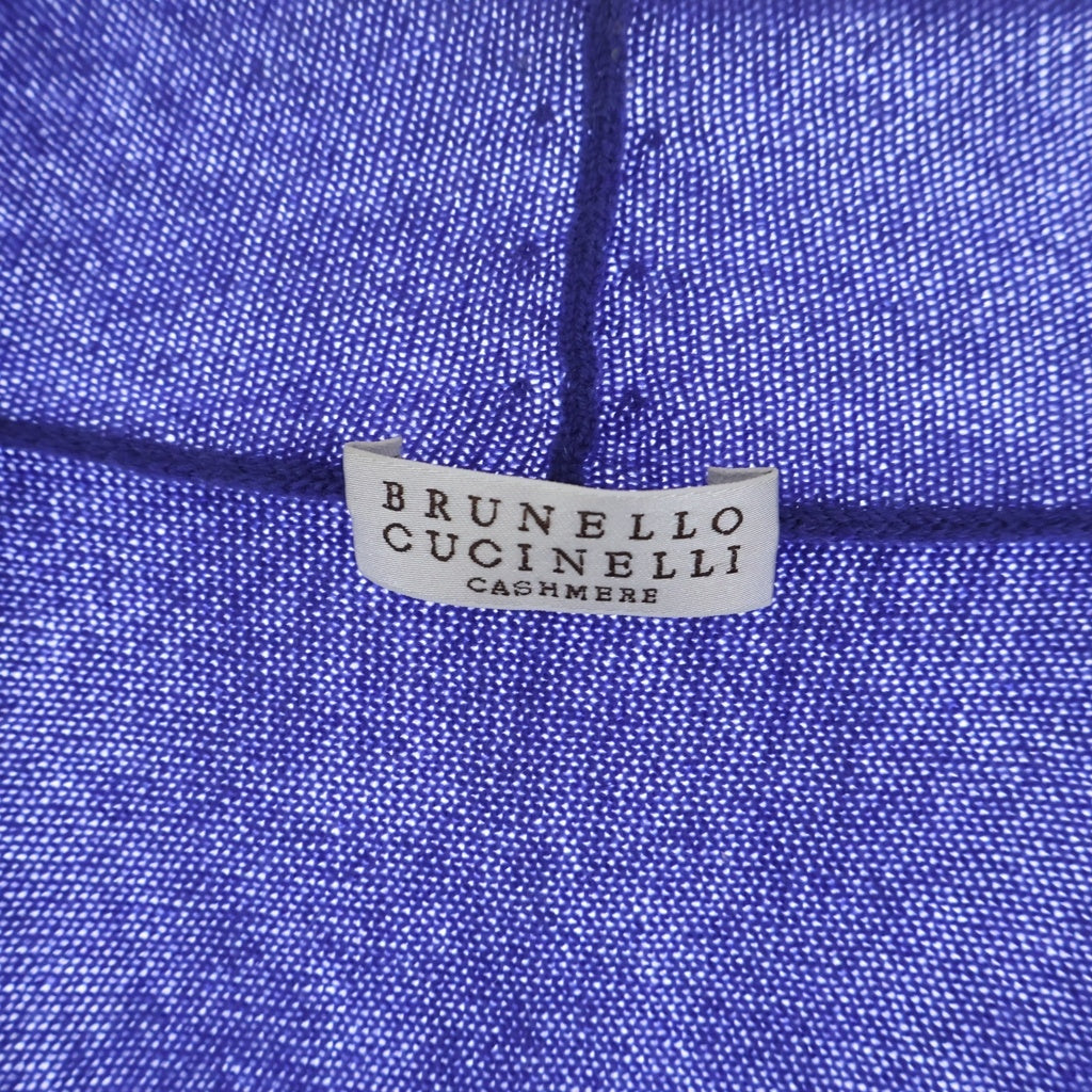 BRUNELLO CUCINELLI(ブルネロクチネリ) ニットカーディガン ブルー レディース