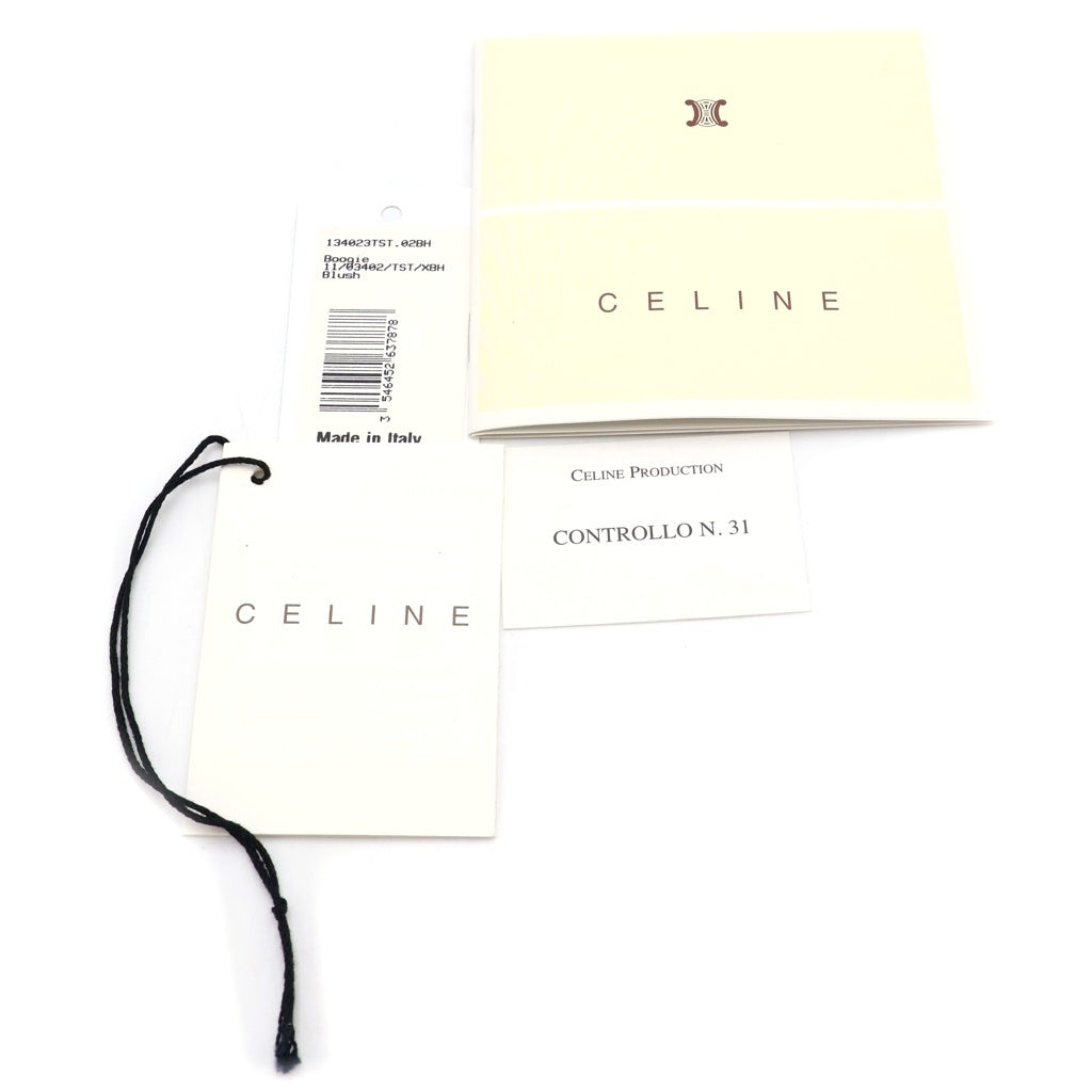 CELINE(セリーヌ) ブギーバッグ ハンドバッグ キャメル ブラウン レザー ゴールド金具 レディース