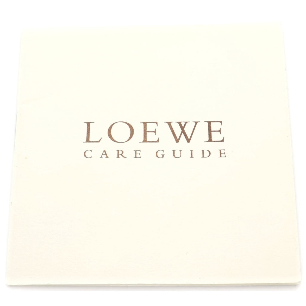 LOEWE(ロエベ) ニューロードライン トートバッグ ハンドバッグ ブラウン×ベージュ レザー×キャンバス ゴールド金具 レディース