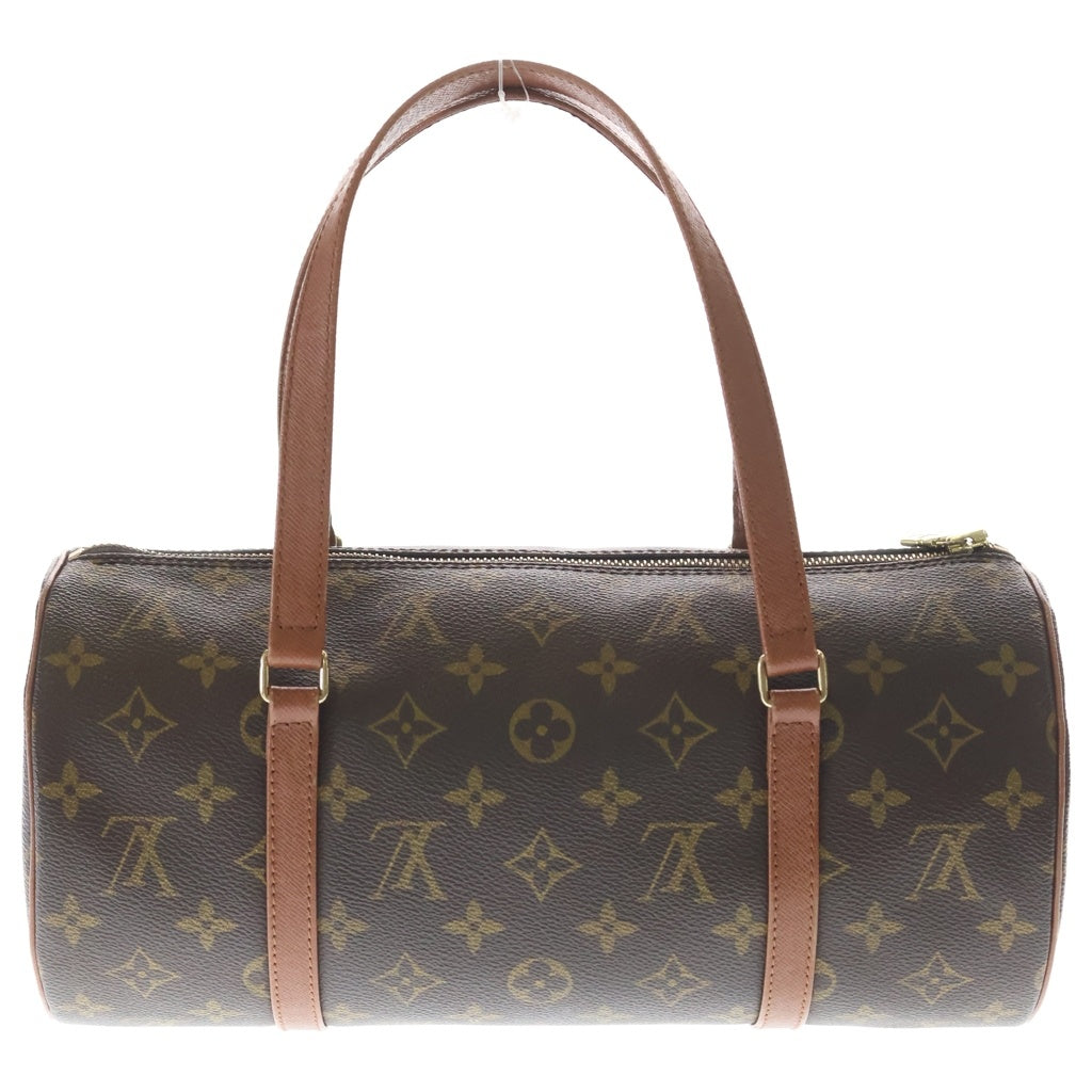 LOUIS VUITTON(ルイヴィトン) モノグラム パピヨン30 ハンドバッグ ブラウン PVC×レザー M51365 ゴールド金具 レディース