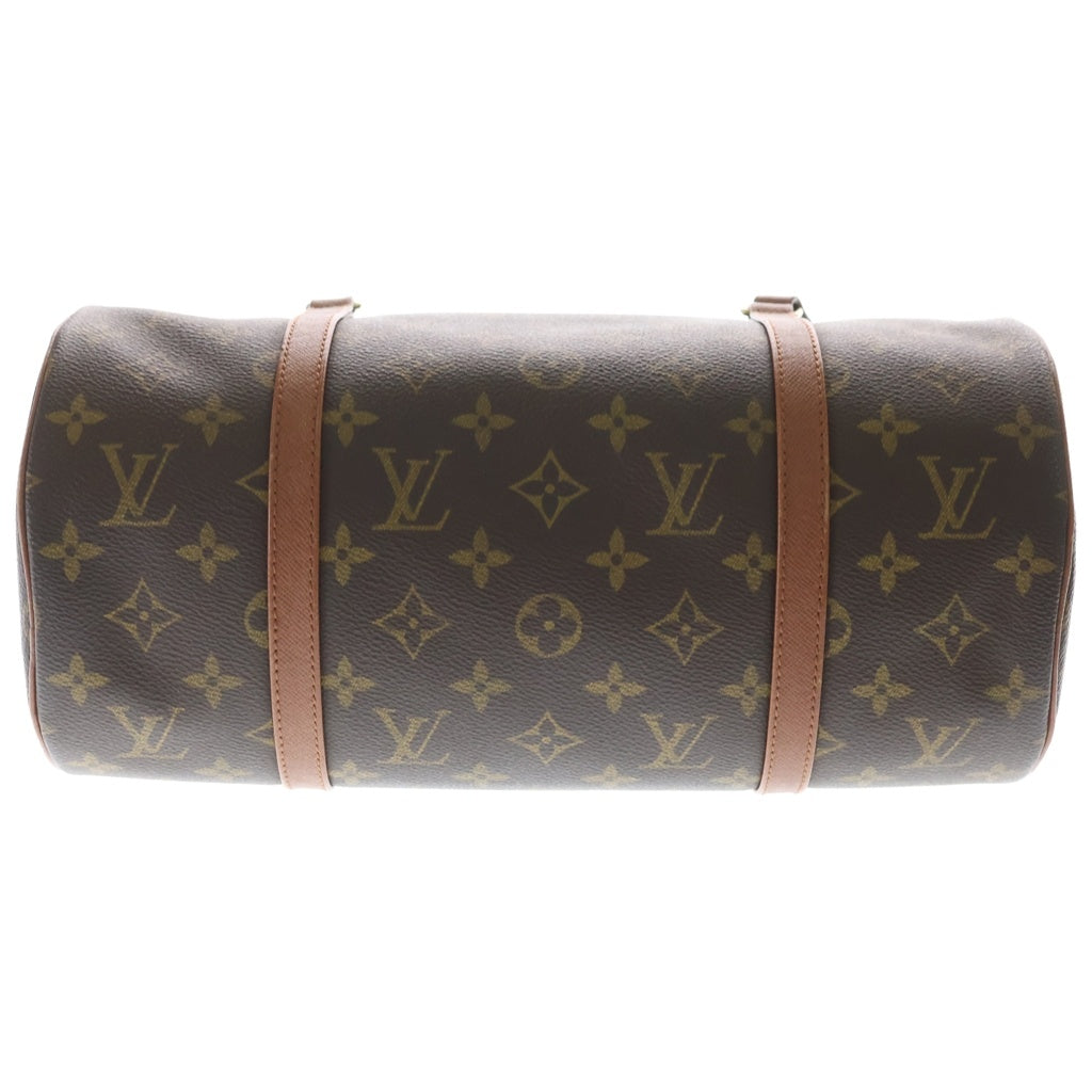 LOUIS VUITTON(ルイヴィトン) モノグラム パピヨン30 ハンドバッグ ブラウン PVC×レザー M51365 ゴールド金具 レディース