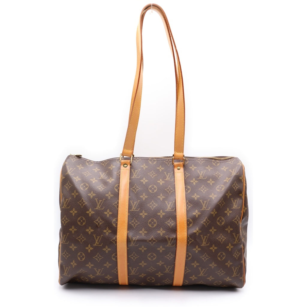LOUIS VUITTON(ルイヴィトン) モノグラム フラネリー45 PVC レザー ショルダーバッグ トートバッグ ブラウン M51115 レディース