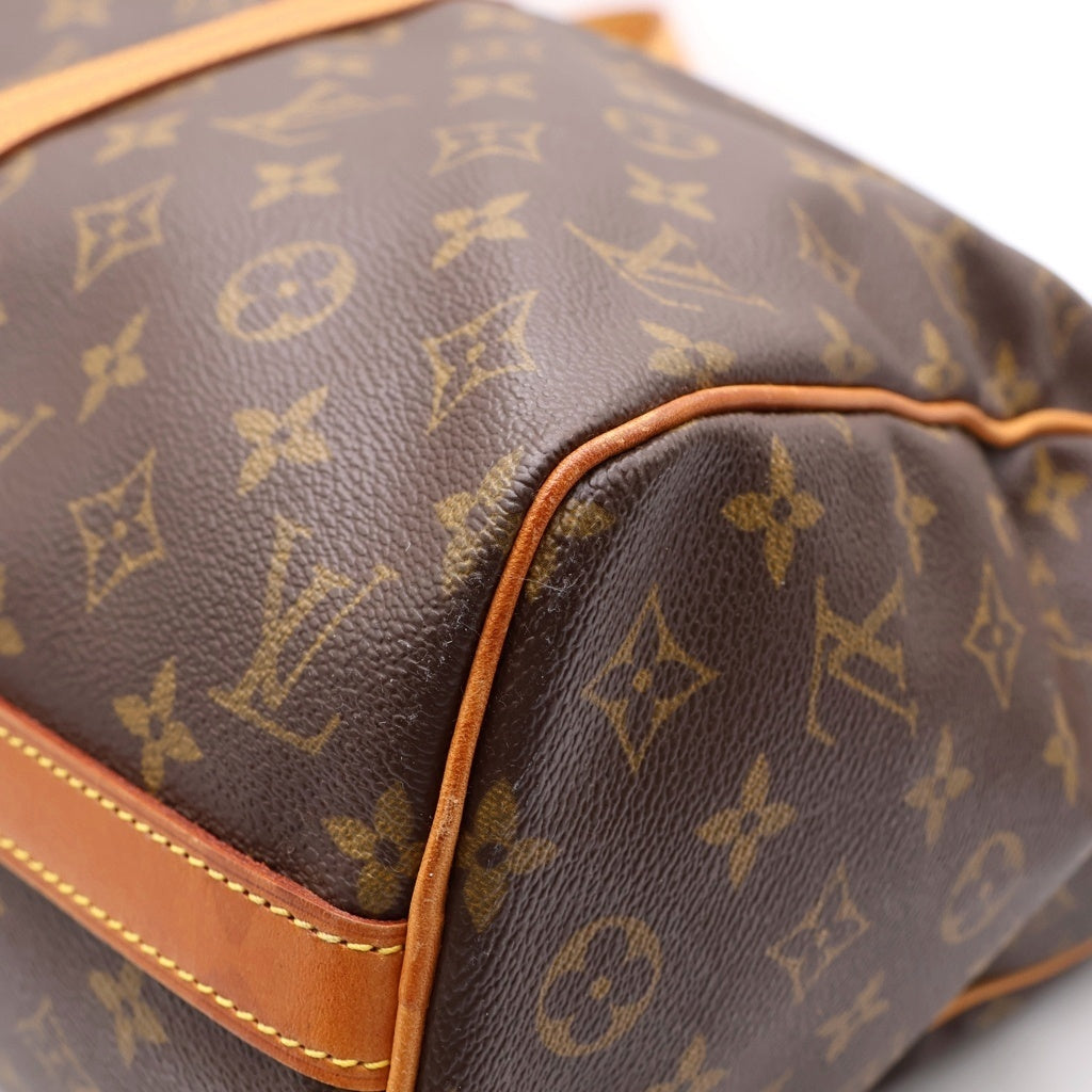 LOUIS VUITTON(ルイヴィトン) モノグラム フラネリー45 PVC レザー ショルダーバッグ トートバッグ ブラウン M51115 レディース