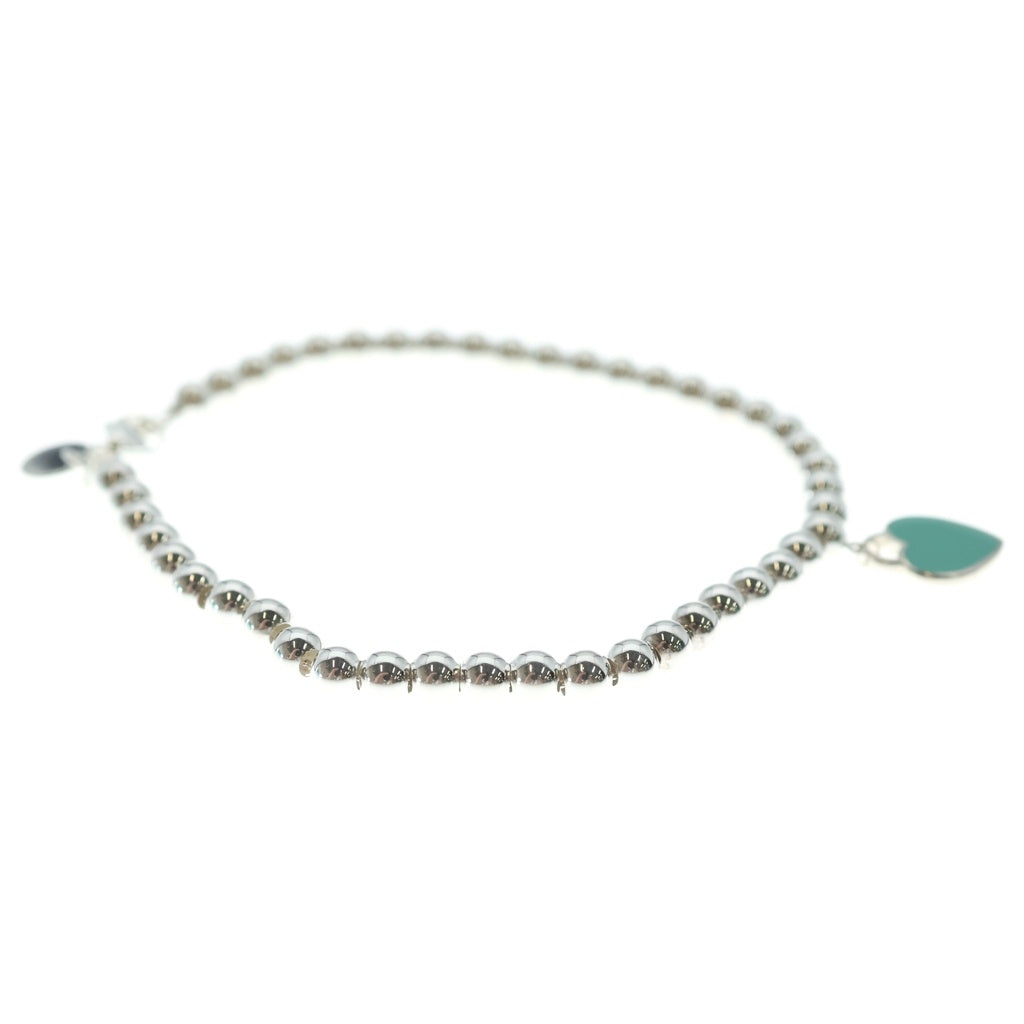 TIFFANY & Co.(ティファニー) リターントゥティファニー ミニハートタグ ボールチェーン ブレスレット シルバー レディース