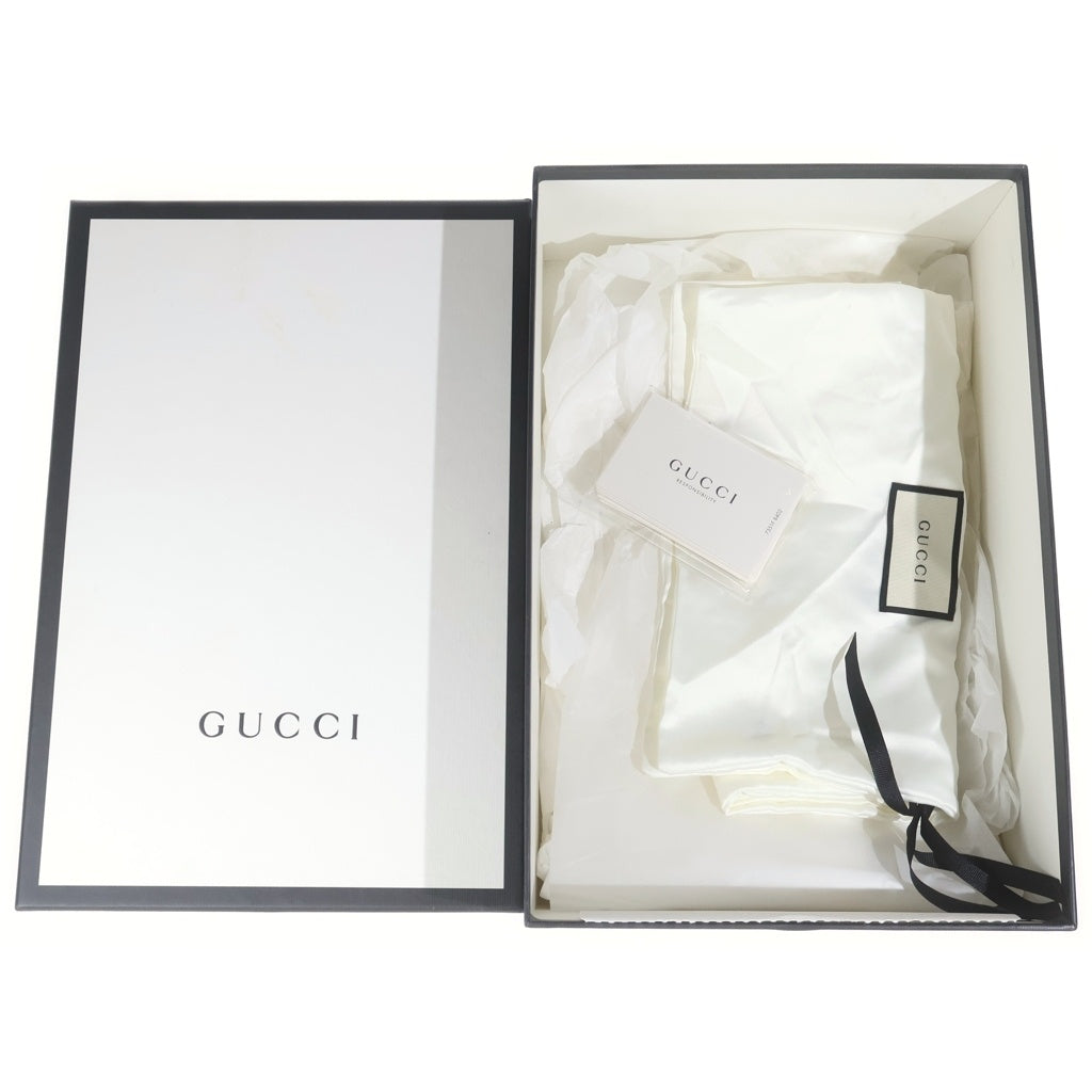 GUCCI(グッチ) フラッシュトレック ビジュー ラバーロゴ ローカットシューズ スニーカー ブラック レディース